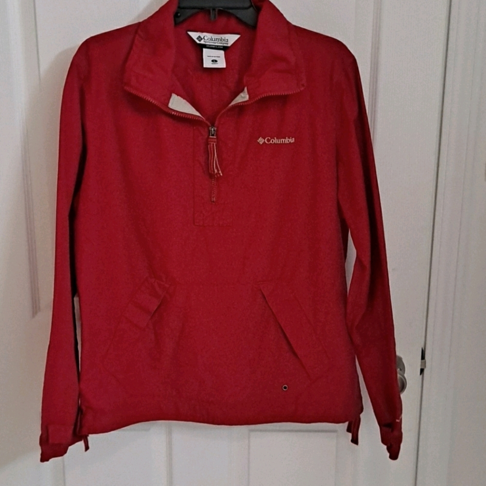 Columbia Omni-Shade Sun Proection Lightweight Pullover Outdoor Hiking Jacket